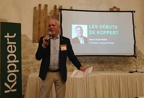 Rétrospective d’Henri Oosthoek pour les 40 ans de Koppert France