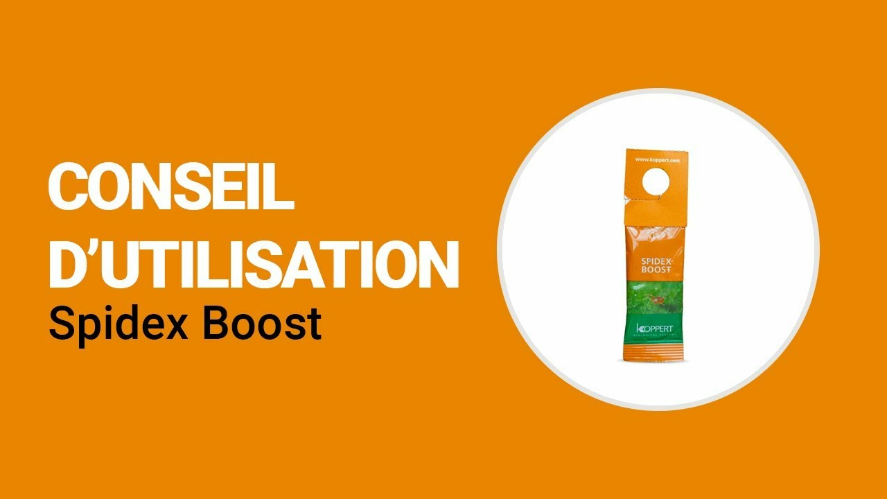 Comment utiliser Spidex Boost  de Koppert