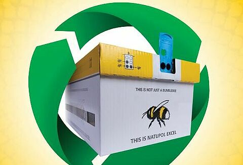 Koppert lance des ruches écologiques à base de plastique recyclé